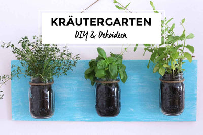 Kräutergarten im Lieblingsglas - DIY
