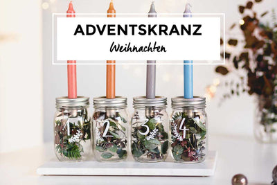 Nachhaltiger Adventskranz DIY