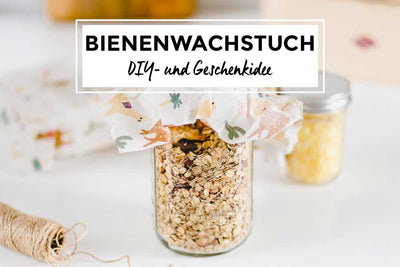 DIY Bienenwachstuch - nachhaltige Geschenkidee