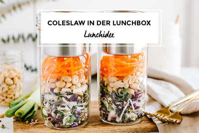 Rezept: Coleslaw zum Mitnehmen in der Lunchbox