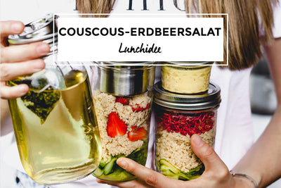 Couscous-Erdbeersalat