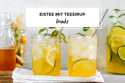 Eistee mit Teesirup