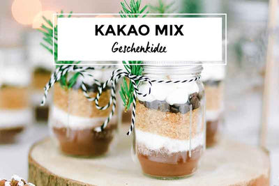 Kakao Mix im Mini Jar