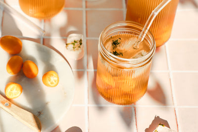 Kumquat Drink: Sommerliche Erfrischung im LIEBLINGSGLAS!