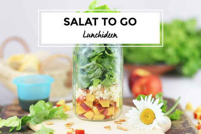 Mason Jar Lunchbox Salat To Go