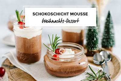 Schokoschicht Mousse im Glas