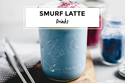Smurf Latte
