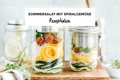 Rezept: Sommersalat mit Spiralgemüse