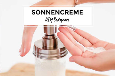 Selbstgemachte Sonnencreme