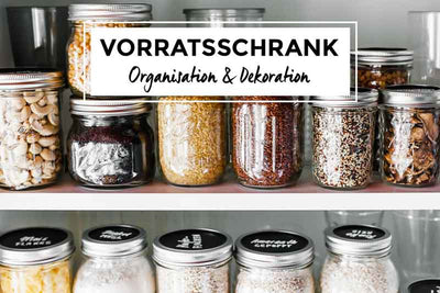 Mason Jar Vorratsschrank