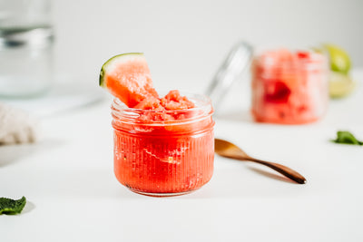 Wassermelonen Sorbet - die leckerste Sommererfrischung