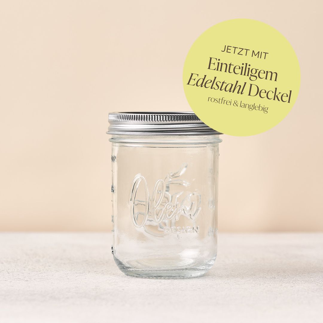 Mason Jar Wide 0.5 Liter Lieblingsglas