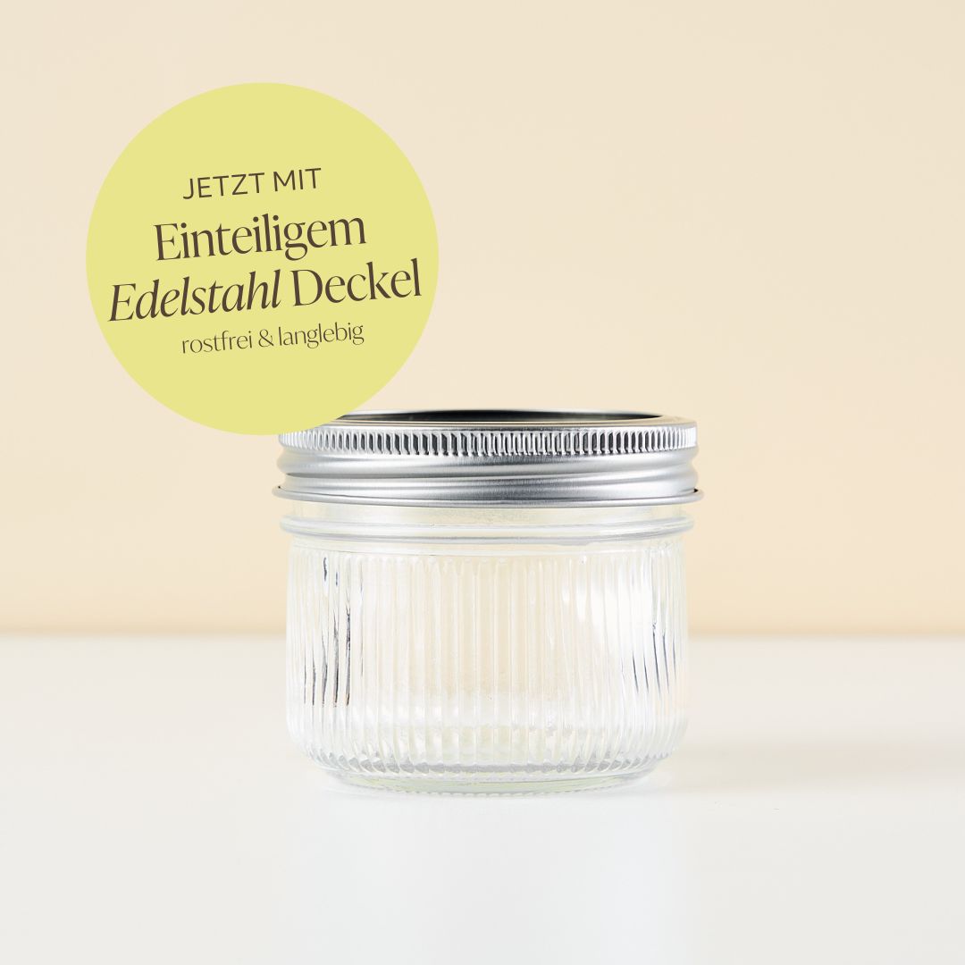 Ripple Mason Jar | Wide | 0.25 L