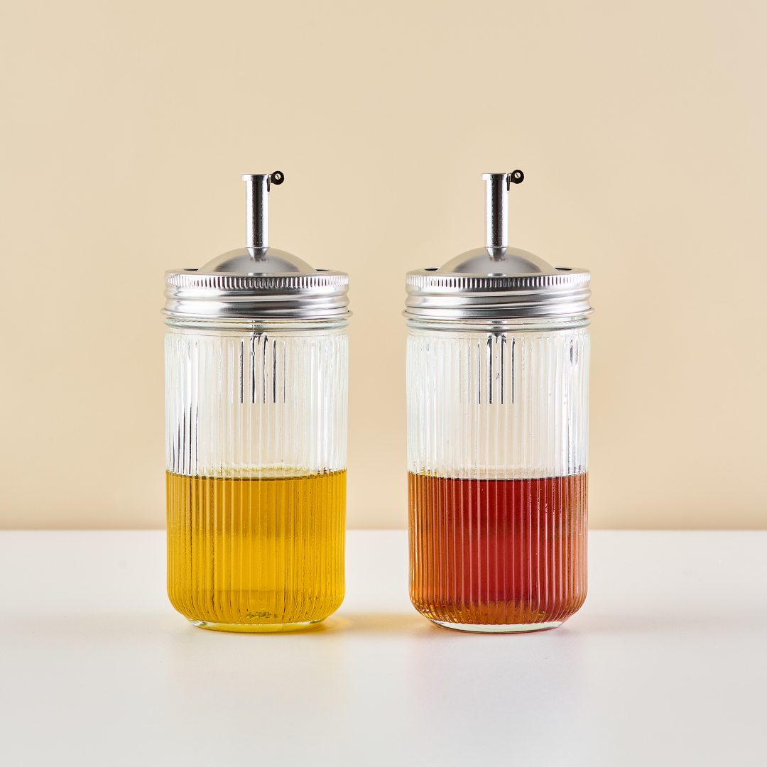 Essig & Öl Set | Mason Jar