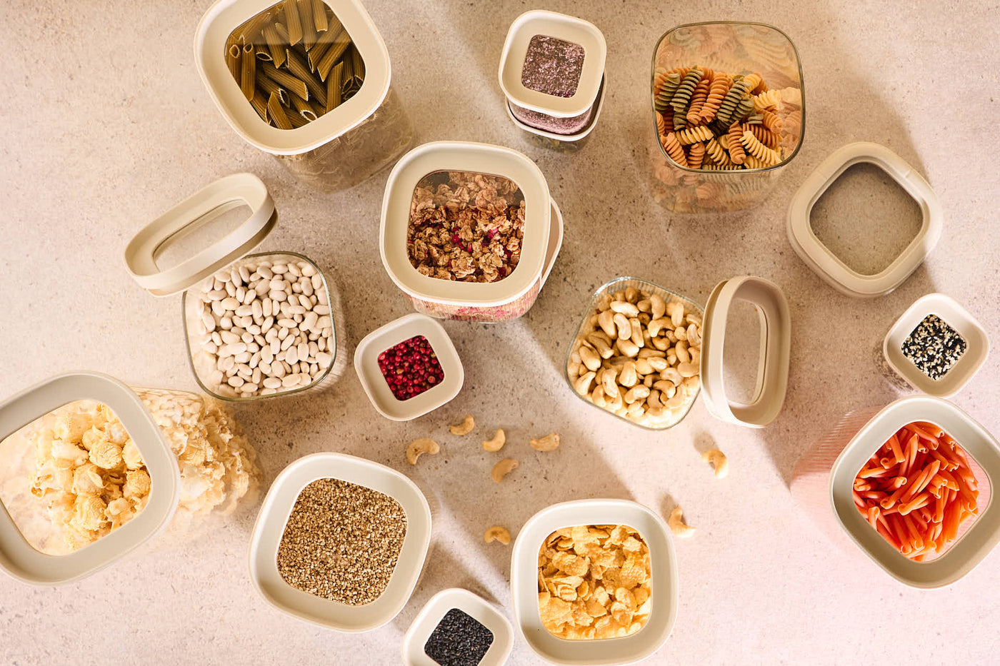 Lieblingsglas Vorratsgläser Mood mit Glasdeckeln