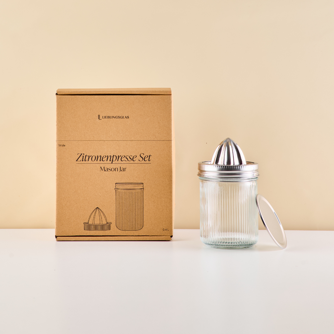 Zitronenpresse | Edelstahl | Wide