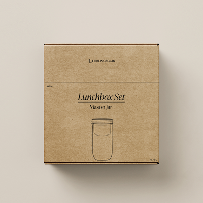 Lunchbox | Edelstahl | Wide