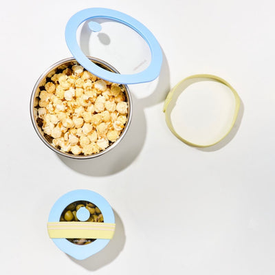 Edelstahldosen | Rund |  XS + M Set