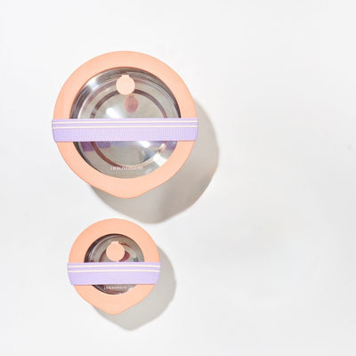 Edelstahldosen | Rund |  XS + M Set