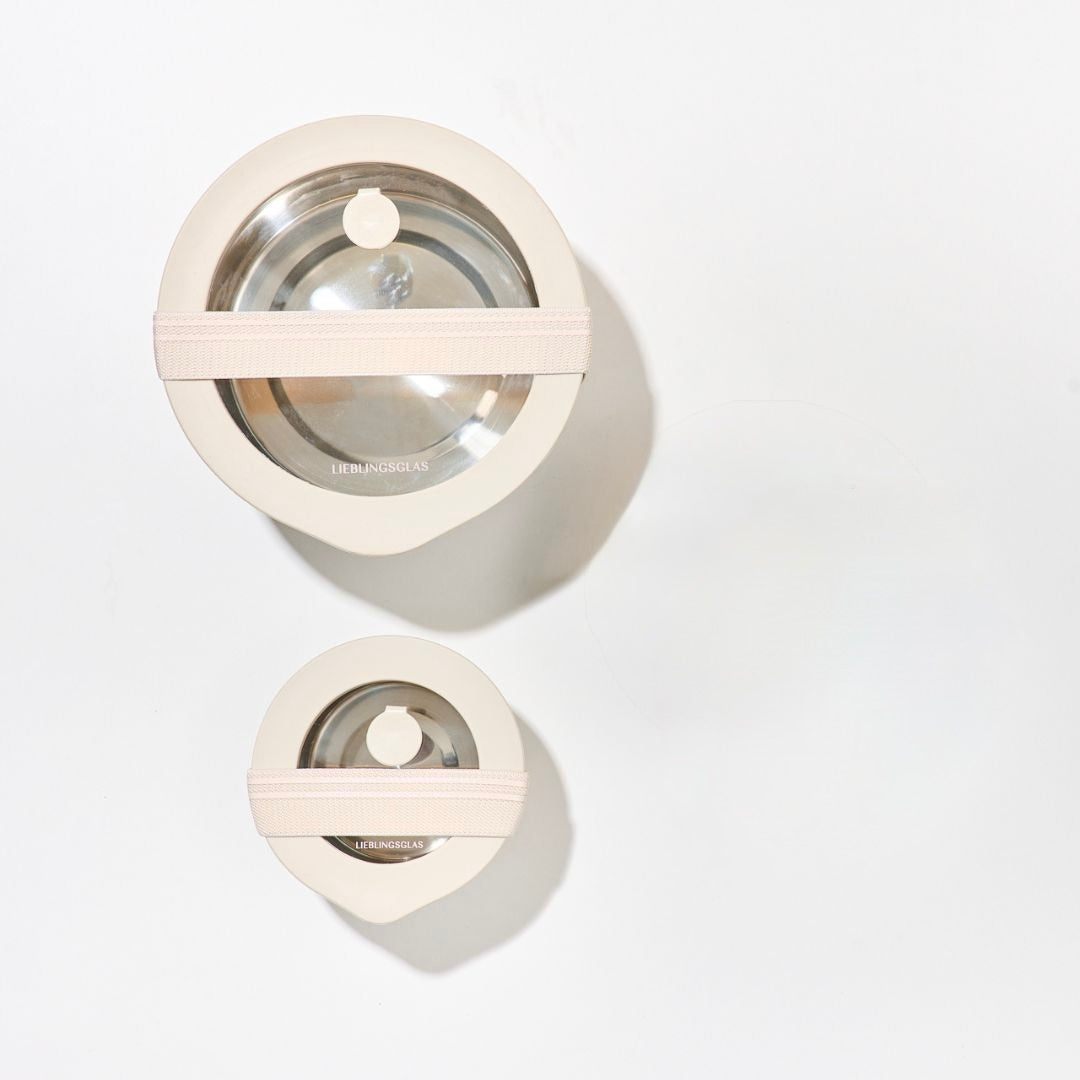 Edelstahldosen | Rund |  XS + M Set