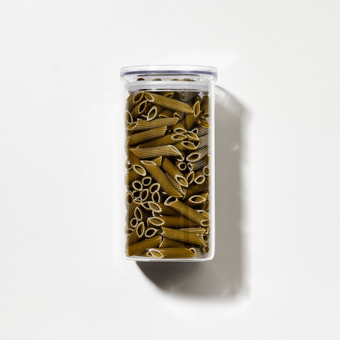 Vorratsglas Eckig Slim 1.1 Liter Grüne Pasta