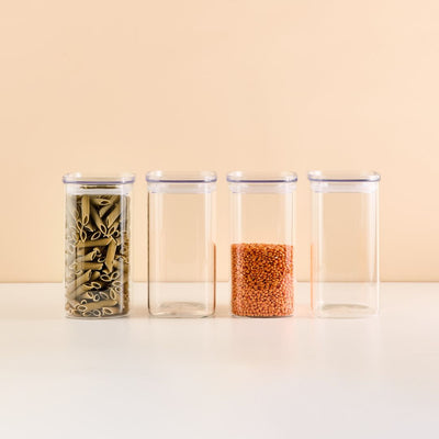 Vorratsglas Eckig | Slim | 1.1 L