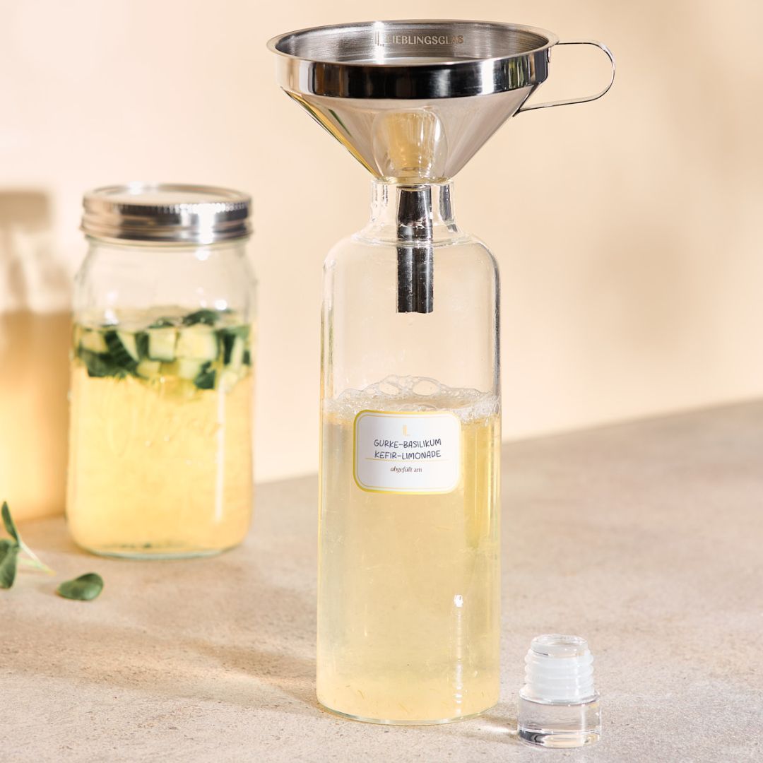 Lieblingsglas Glasflasche