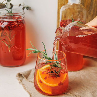 Lieblingsglas Glasflasche 