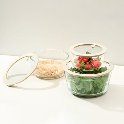 Frischhaltedosen Rund | Set | Maxi