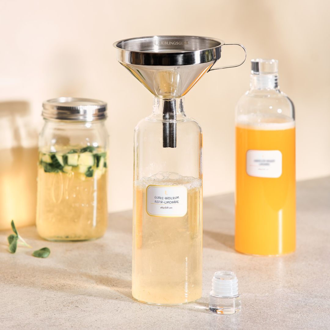 Lieblingsglas Glasflasche 