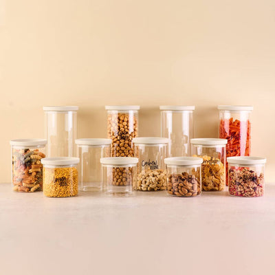 Lieblingsglas Vorratsglas | Rund |Set handwritten