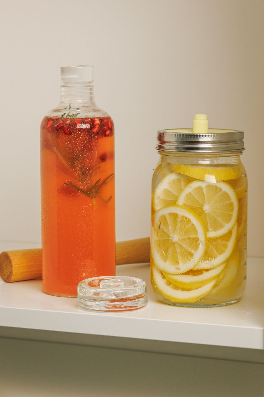 Fermente in der Glasflasche & im Oleni Mason Jar 1 L