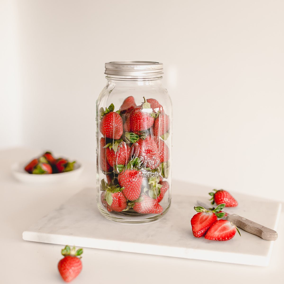 Mason Jar Wide 2 Liter Lieblingsglas 