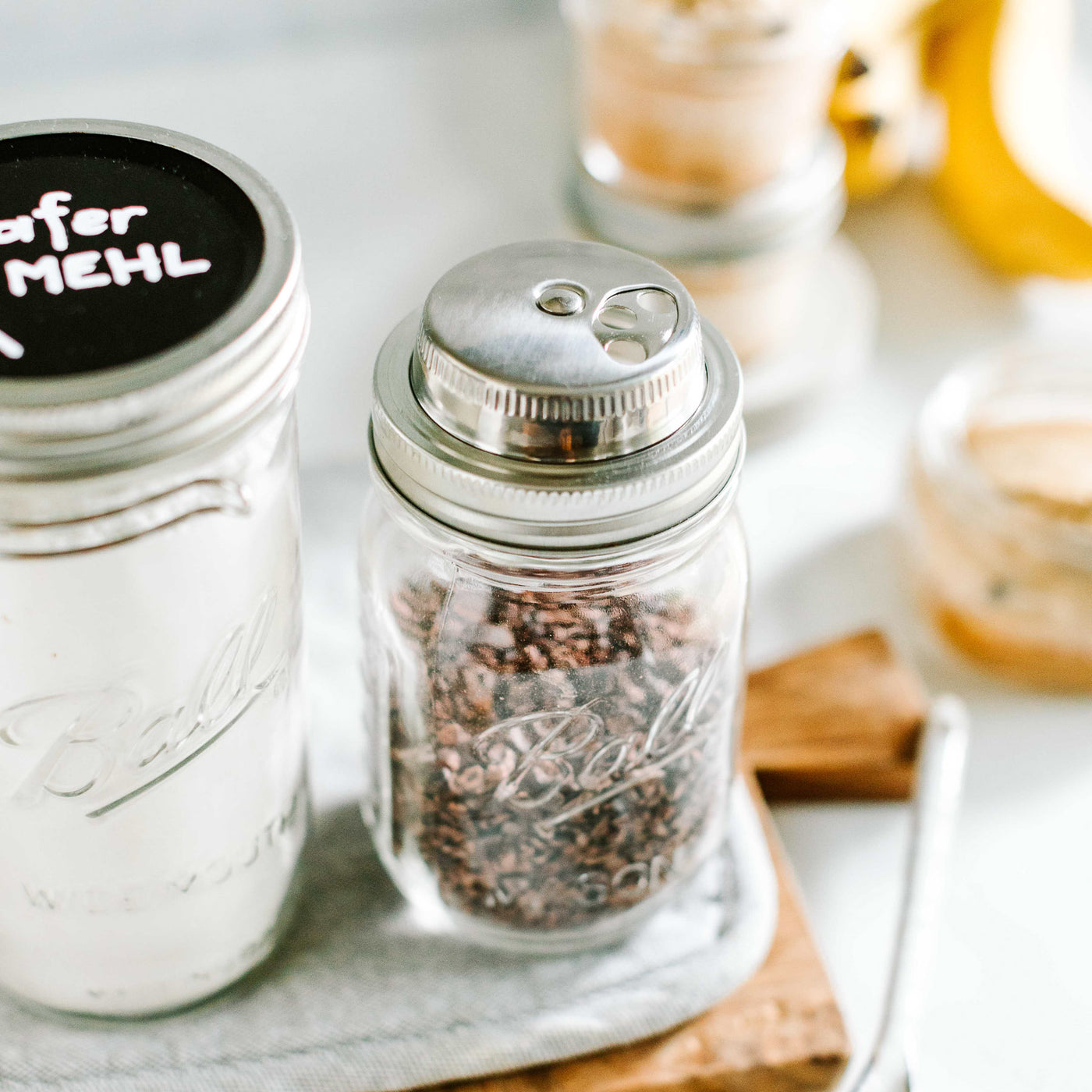 Spice Lid Stainless Steel | Mini Jar