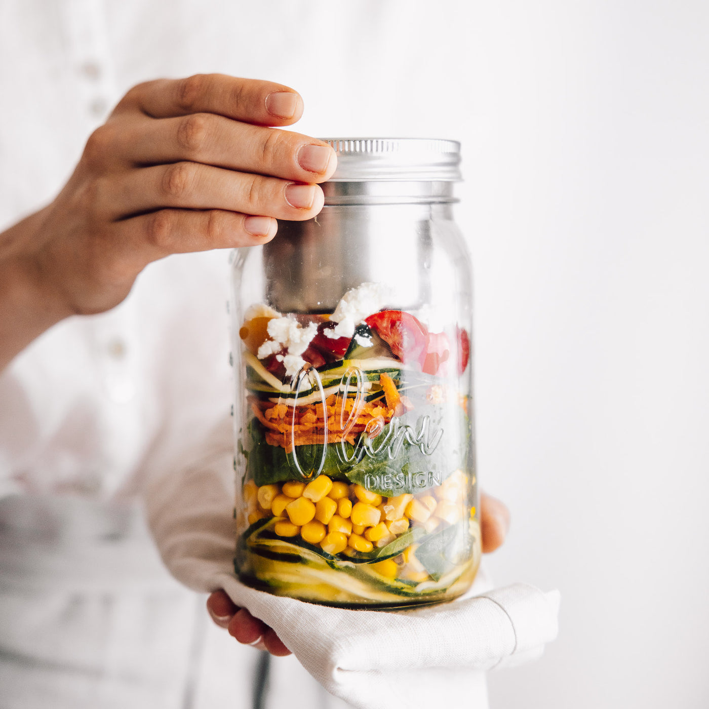 Oleni Mason Jar Lunchbox