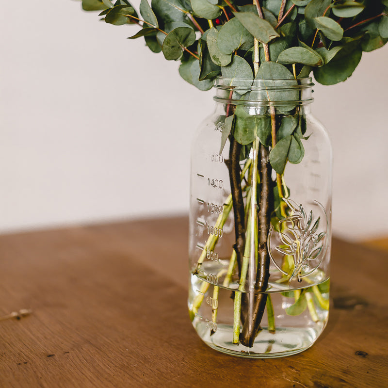 Mason Jar Wide 2 Liter Lieblingsglas 