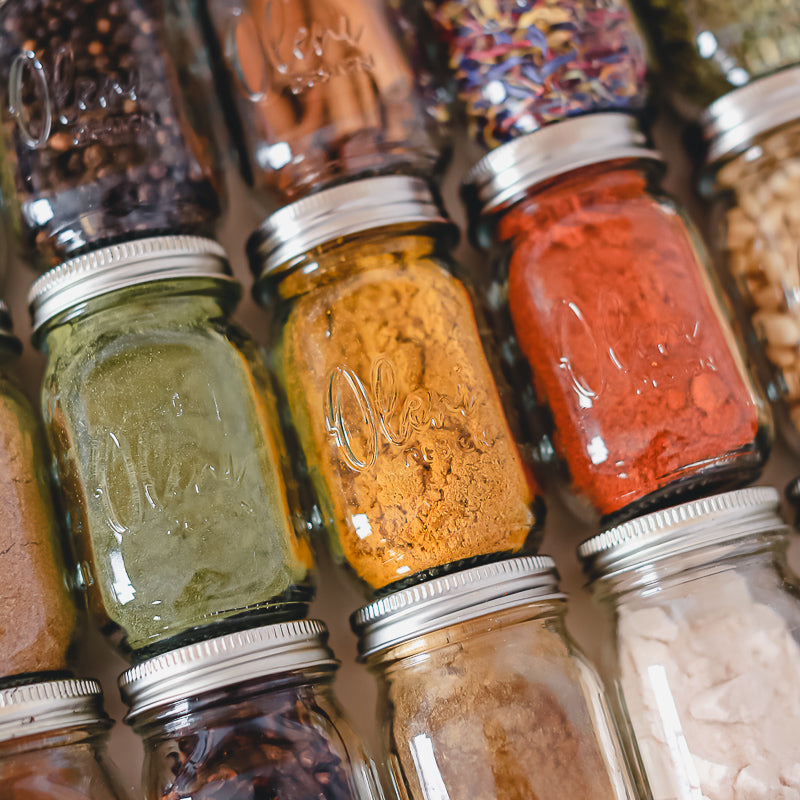 Mason spice jars hotsell
