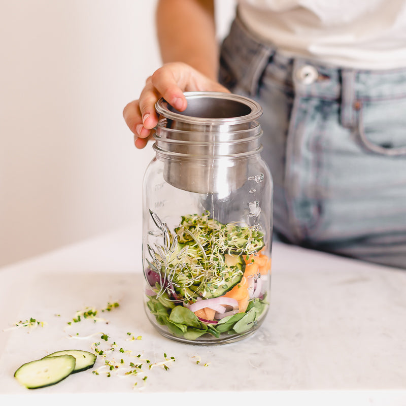 Mason Jar Wide 1 Liter Lieblingsglas 