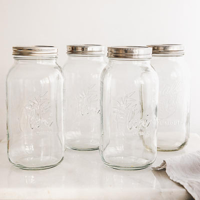 Mason Jar Wide 2 Liter Lieblingsglas 