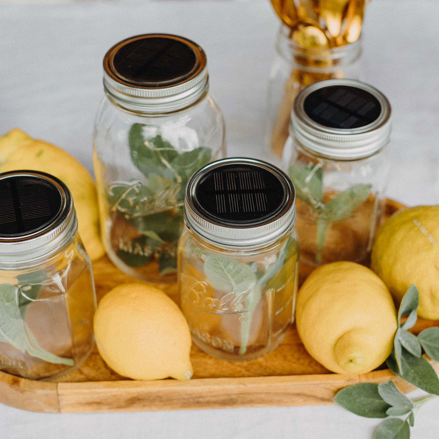 Solardeckel | Mason Jar
